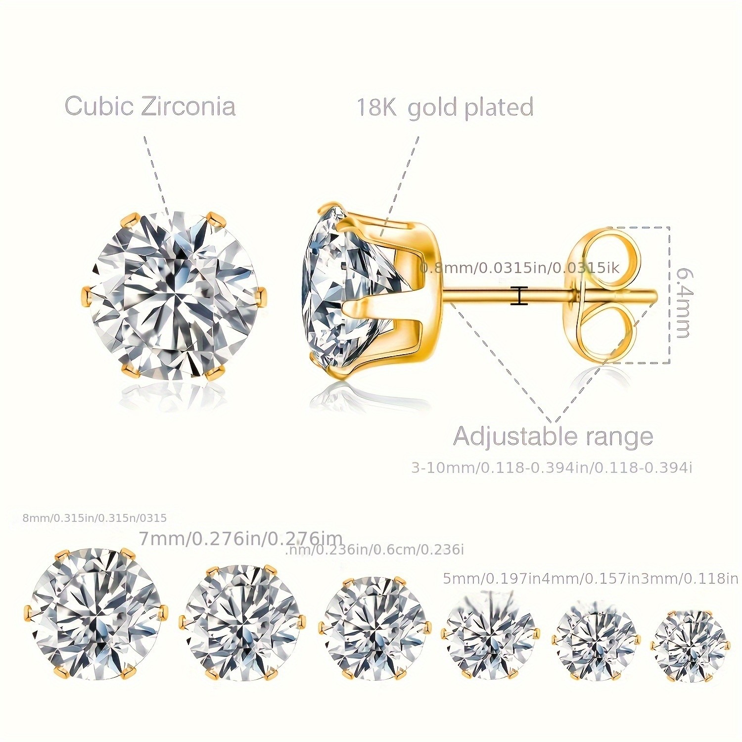Versatile User Friendly Economical Stylish 4PCS Safe Nose & Ear Piercing Kit Set