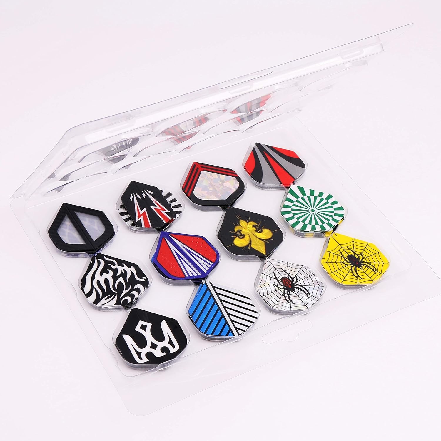 MaxMau Dart Flights,144 pcs Standard Shape Professional Flight One Size