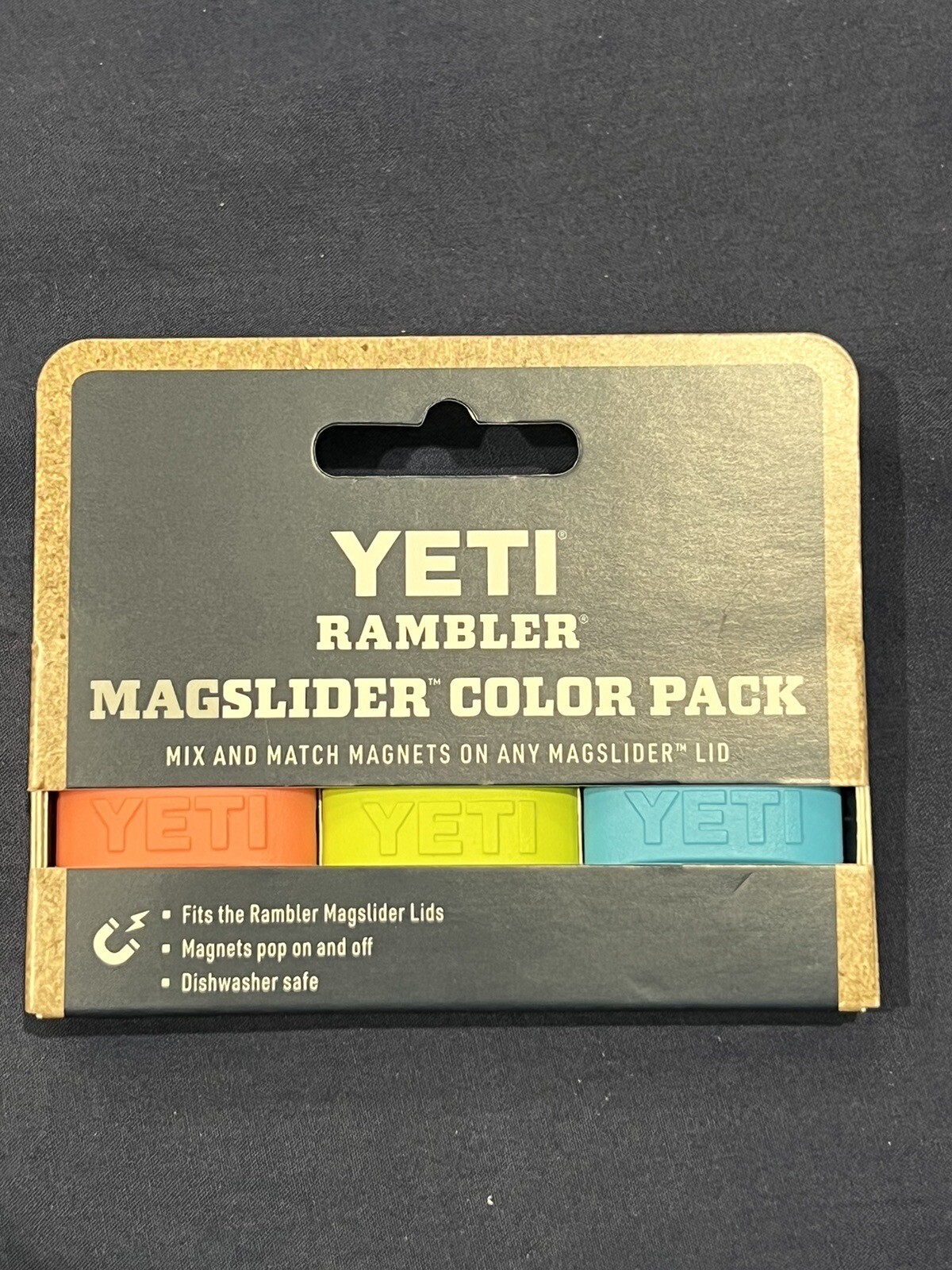 Yeti Magslider 3 Pack Coral Chartreuse Reef Blue LimIted Release