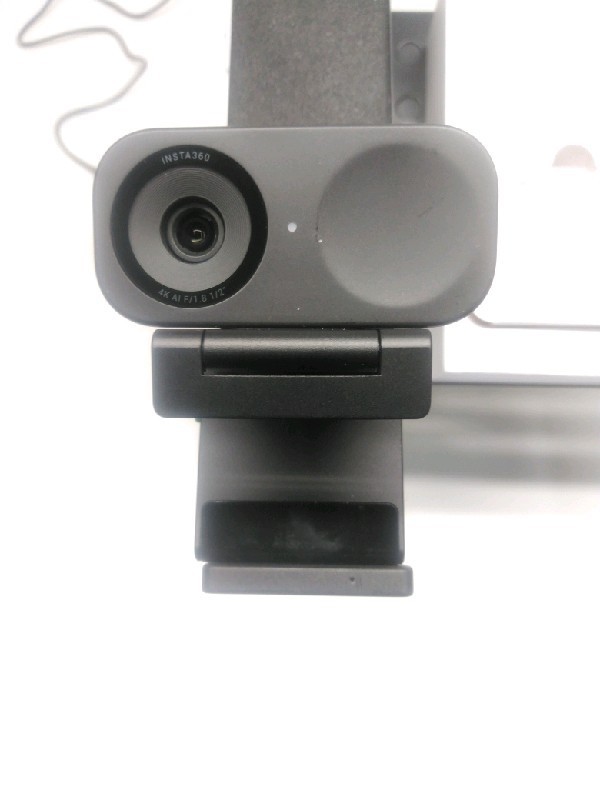 Insta360 Link 2C AI 4K Webcam Black 1/2" Sensor Noise-Cancelling Mic for Mac PC