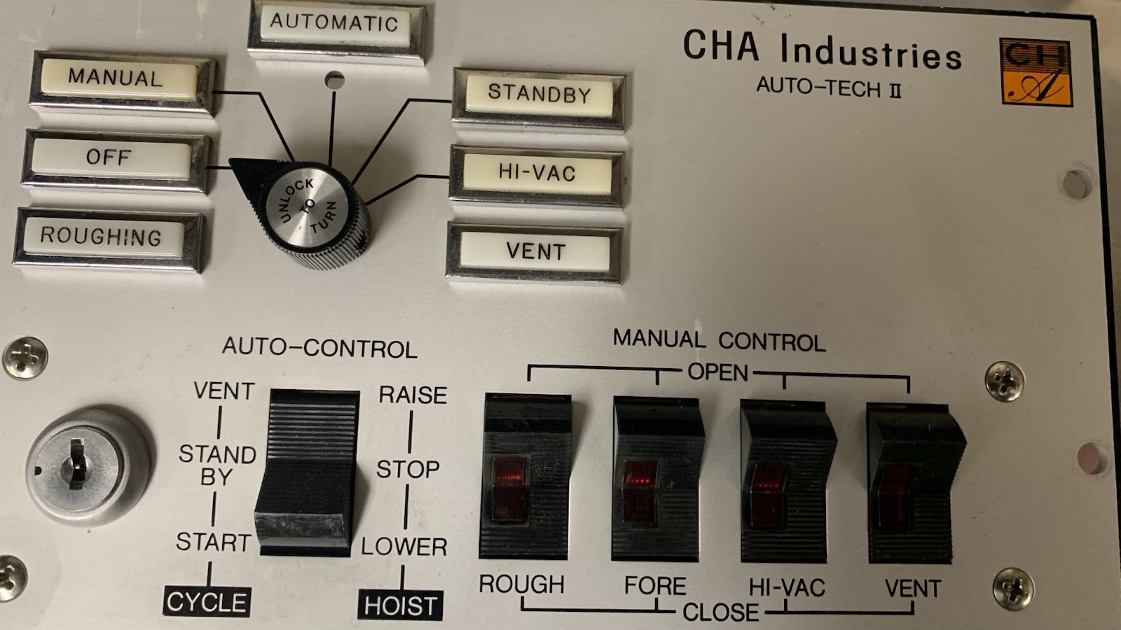 CHA Industries SEC-600 Auto-Tech II Controller