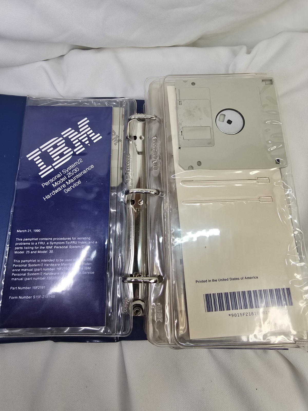 Vintage IBM PS/2 Hardware Maintenance Service Technical Reference Kit 12 Disks