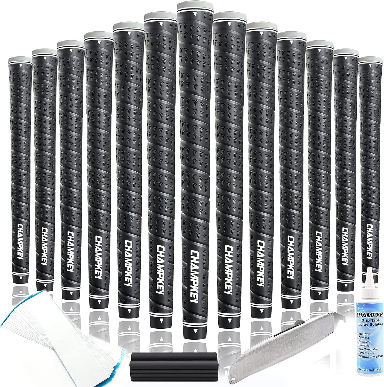 WRAP-Y Golf Grips 13 Pack Come with All Repair Kits - High Feedback and Tract...