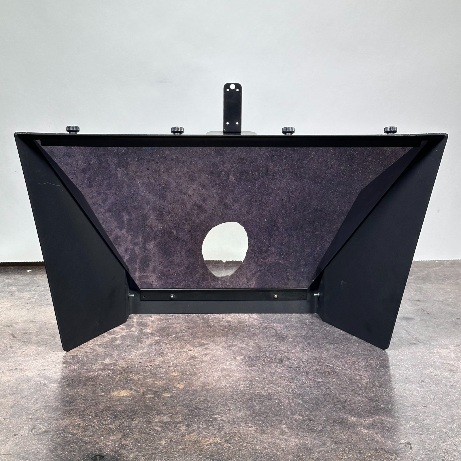 Autoscript Hood & Glass Teleprompter For Glass Measures 25”