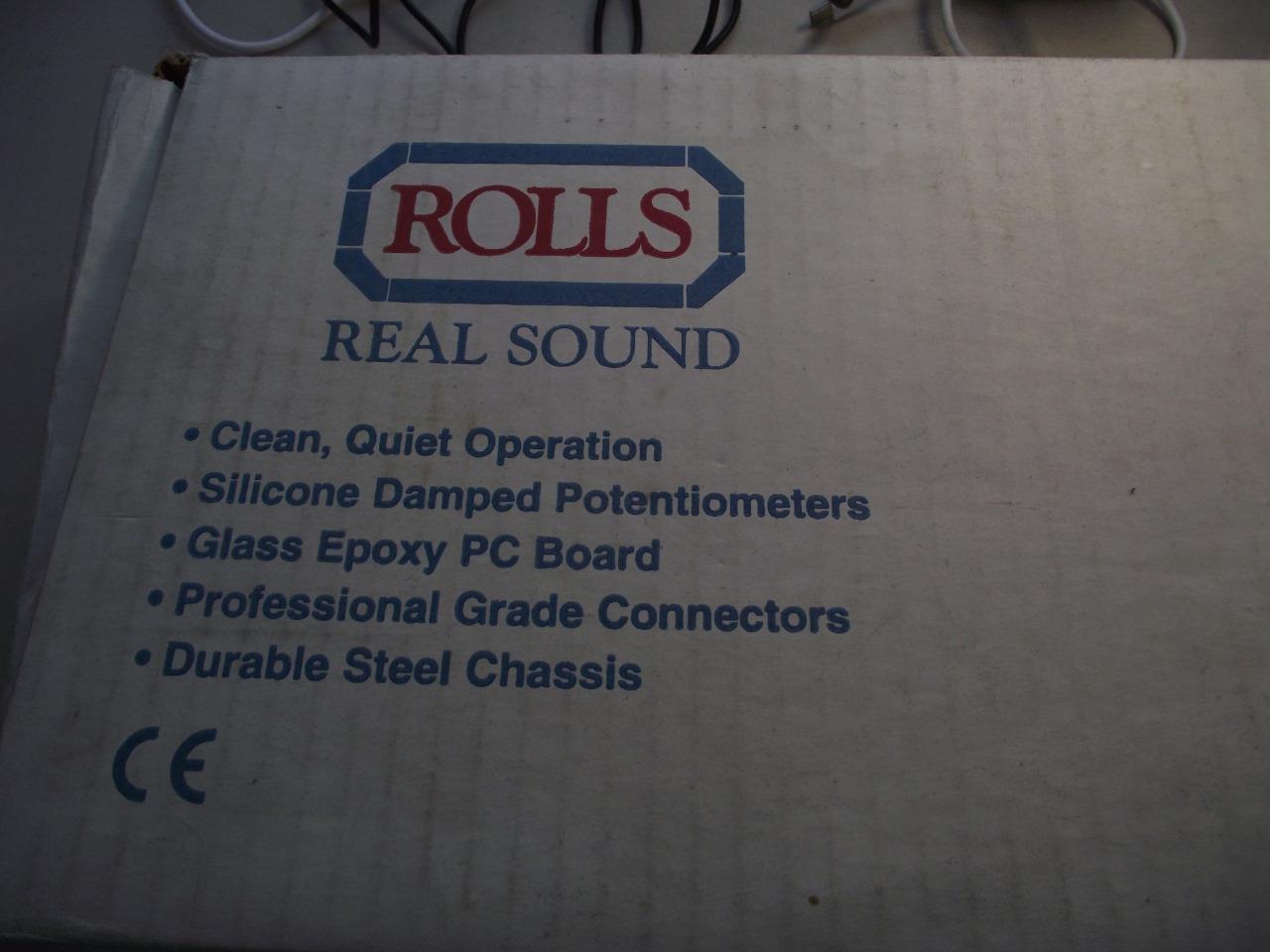 Rolls RPM26 Rackmount 8-Outlet Power Module, 100-230V AC Power