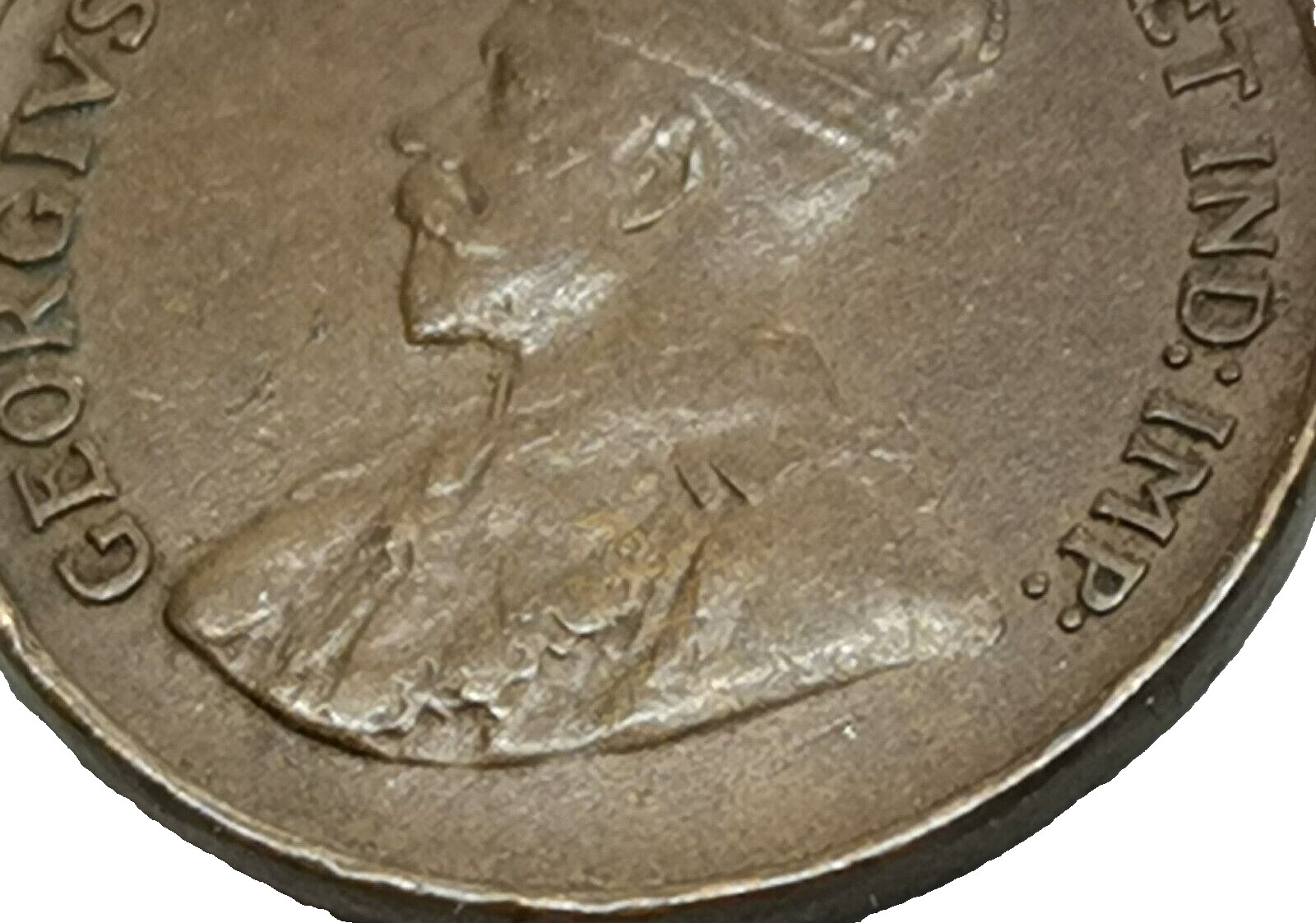George V /Maple leaf 1 cent 1932 CANADA (923G)