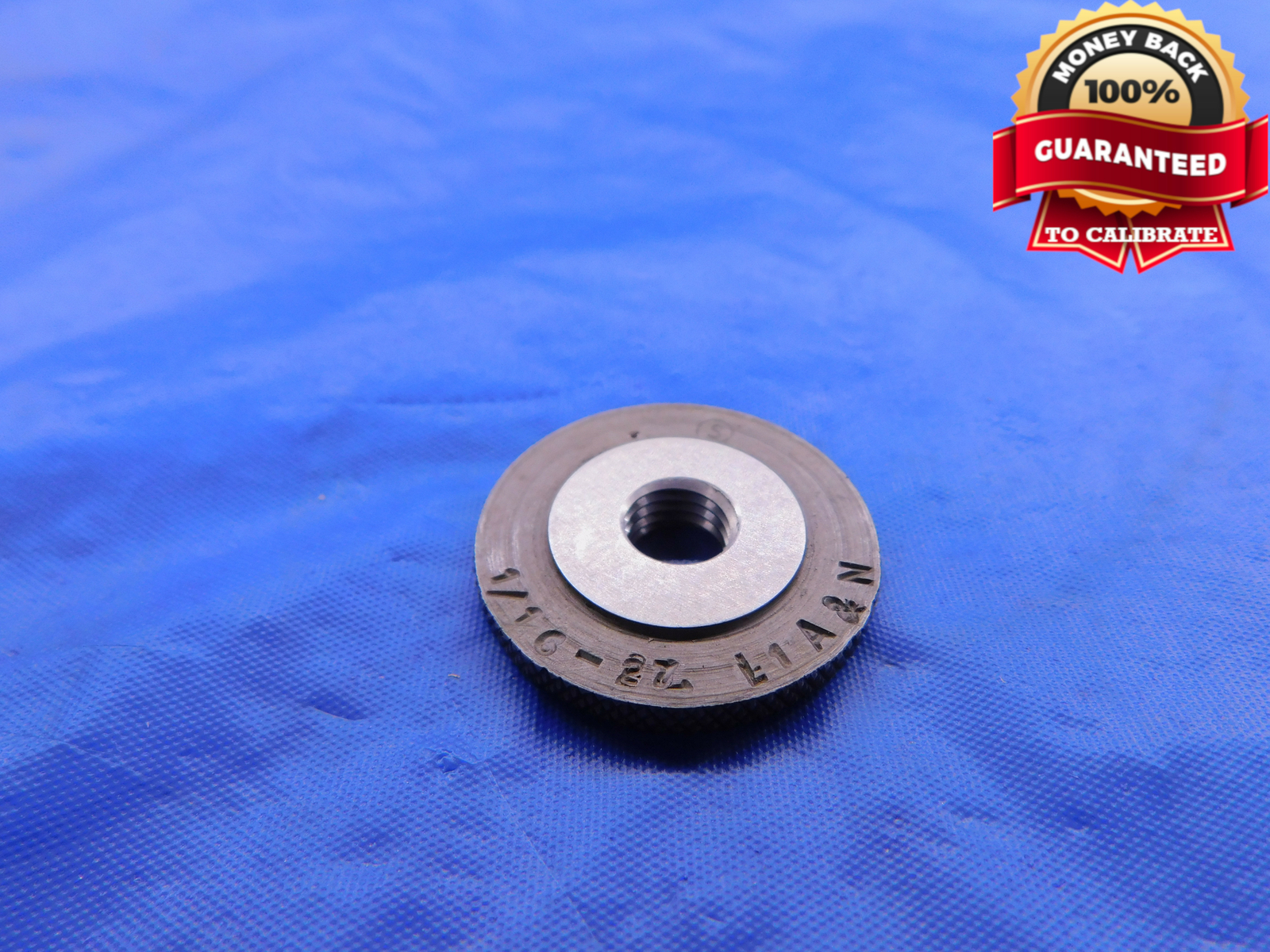 1/16 27 ANPT L1 PIPE THREAD RING GAGE .0625 AERONAUTICAL TAPER A & N NPT
