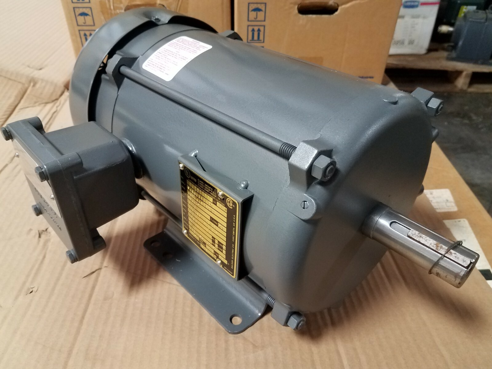 NEW BALDOR 3 / /  2 HP MOTOR FOR  HAZ  LOCATIONS /  M7042T 230/460 VOLT 1750 RPM