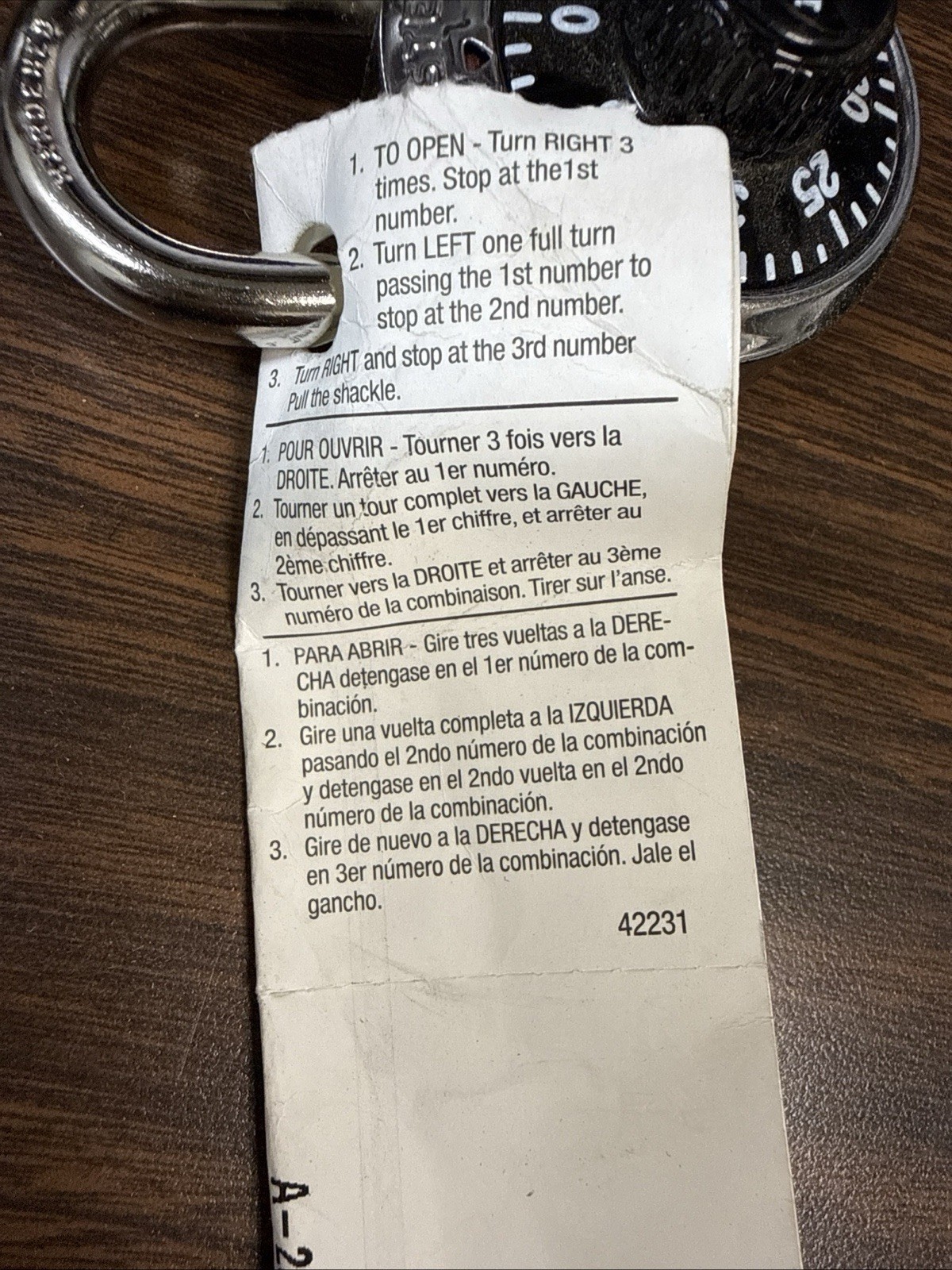 Master Lock 1525 Combination 2 Padlocks