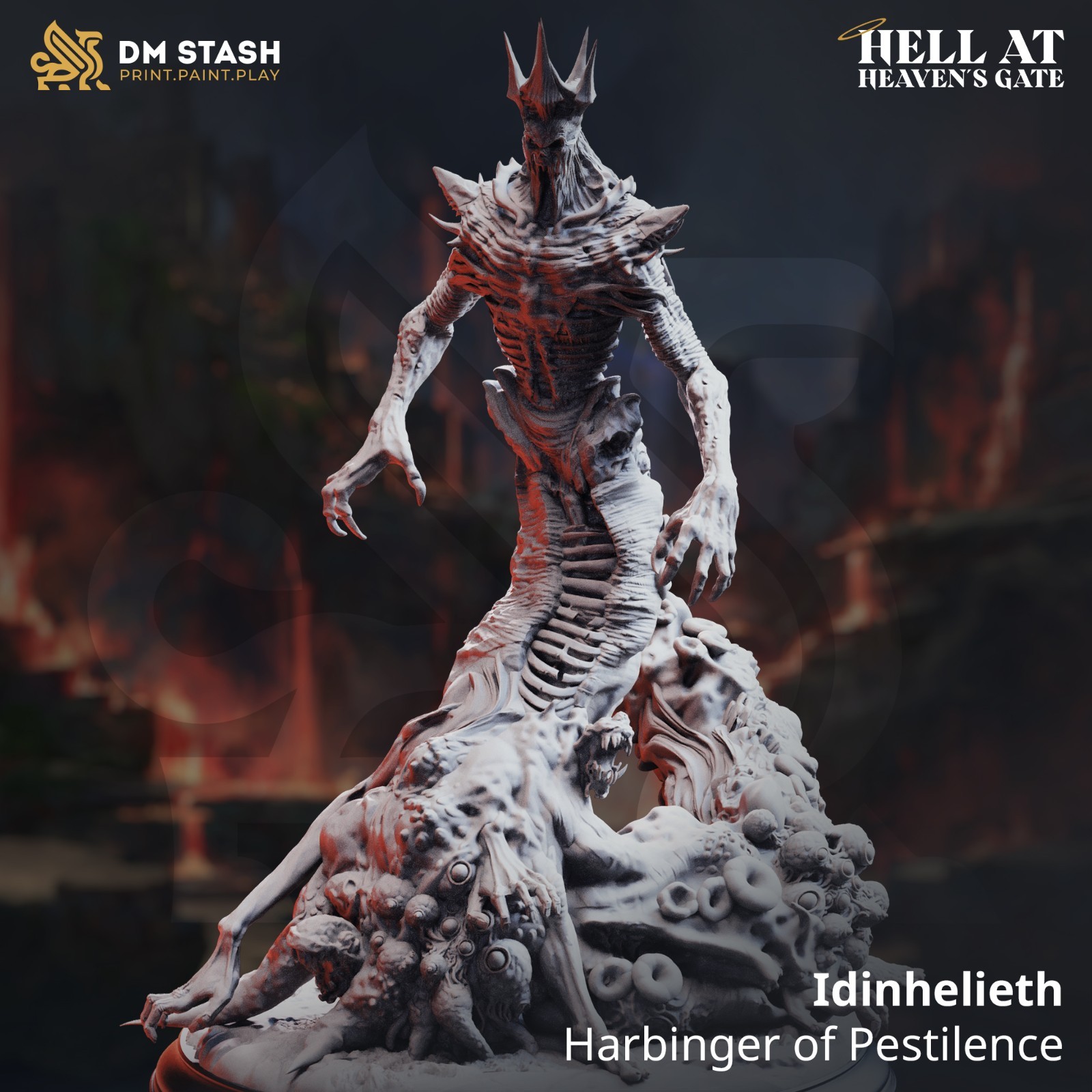 Dungeons & Dragons Aberration Undead Monster Miniature - DnD RPG Wargames