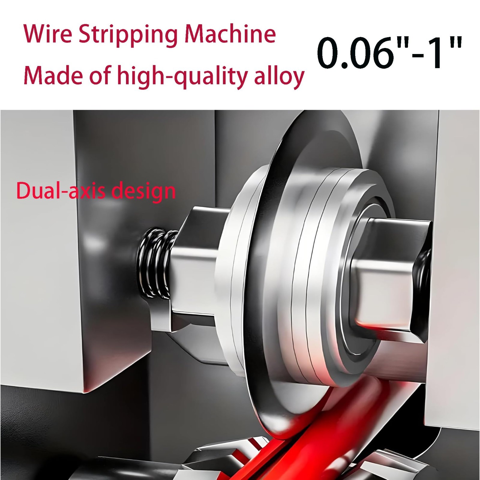 Manual Wire Stripping Machine for Copper Wire Recycling, Drill & Hand Crank Tool