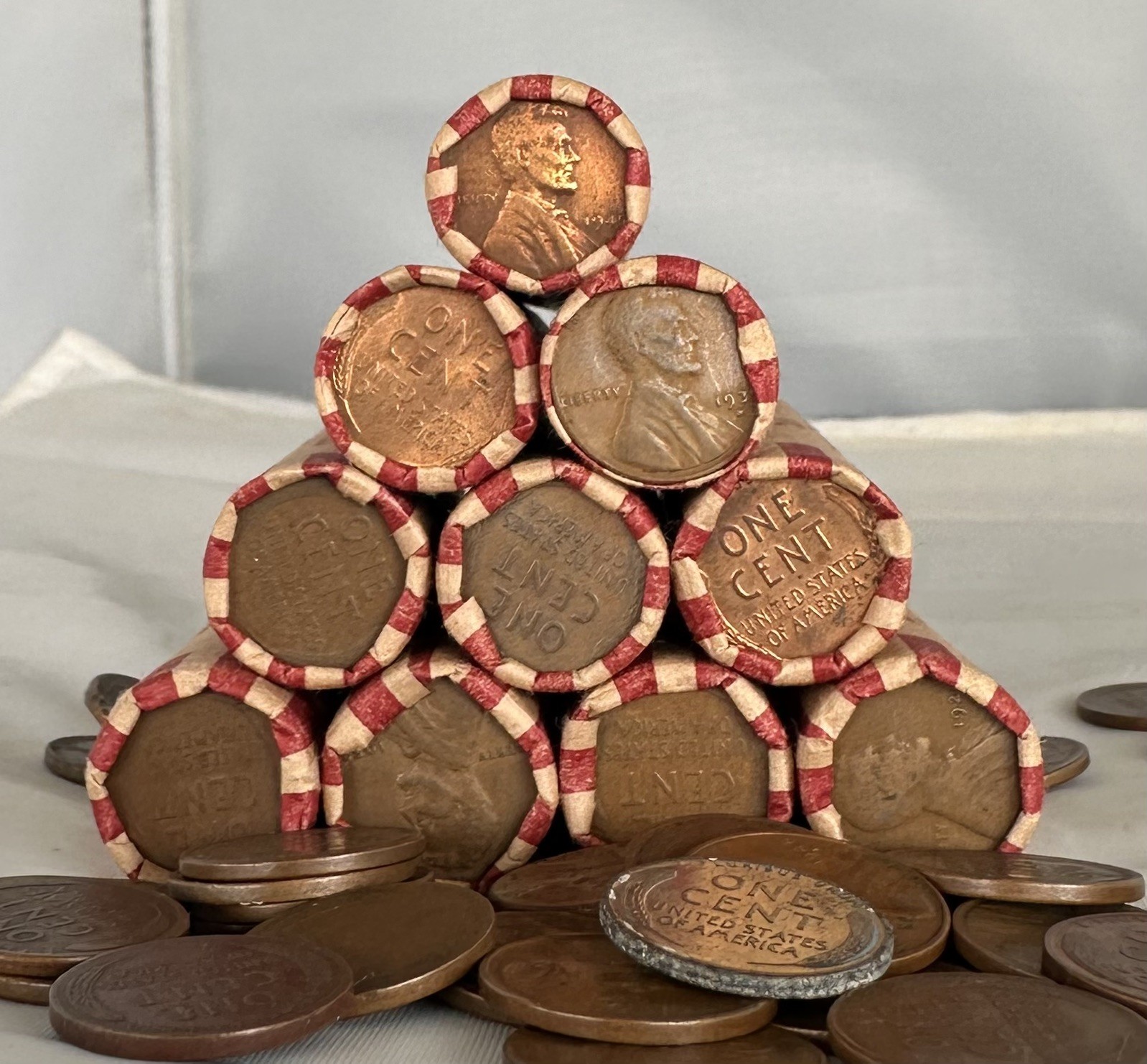 100+ SOLD! Lincoln Wheat Penny Roll | Old US Coins | 1909-1958