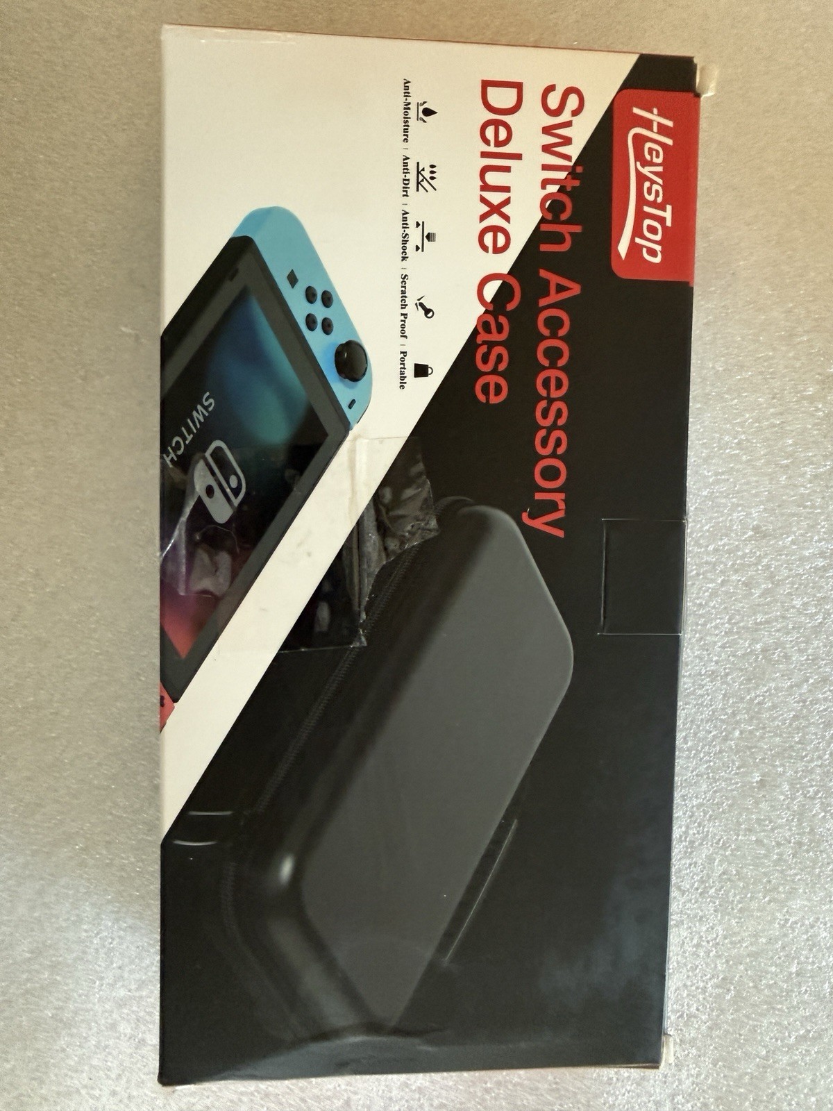 Heystop Deluxe Accessory Case for Nintendo Switch – Travel Storage Bundle