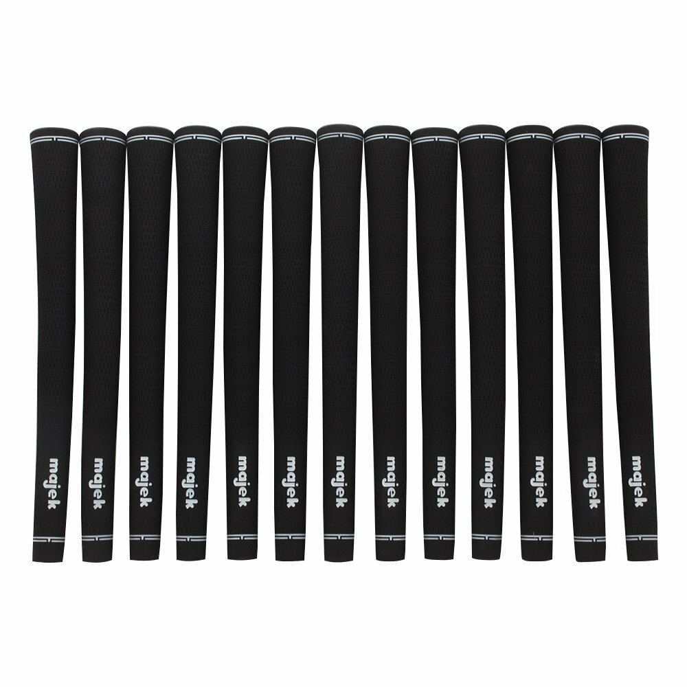 13 Piece Senior Mens Majek Jumbo Oversize Tour Pro LARGE OS Velvet Golf Grips