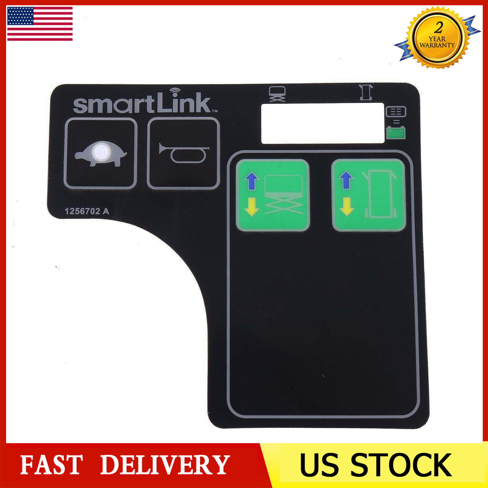 Control Box Decal 1256702 1256702GT For Genie GS-1530 GS-1532 GS-1930 GS-2032