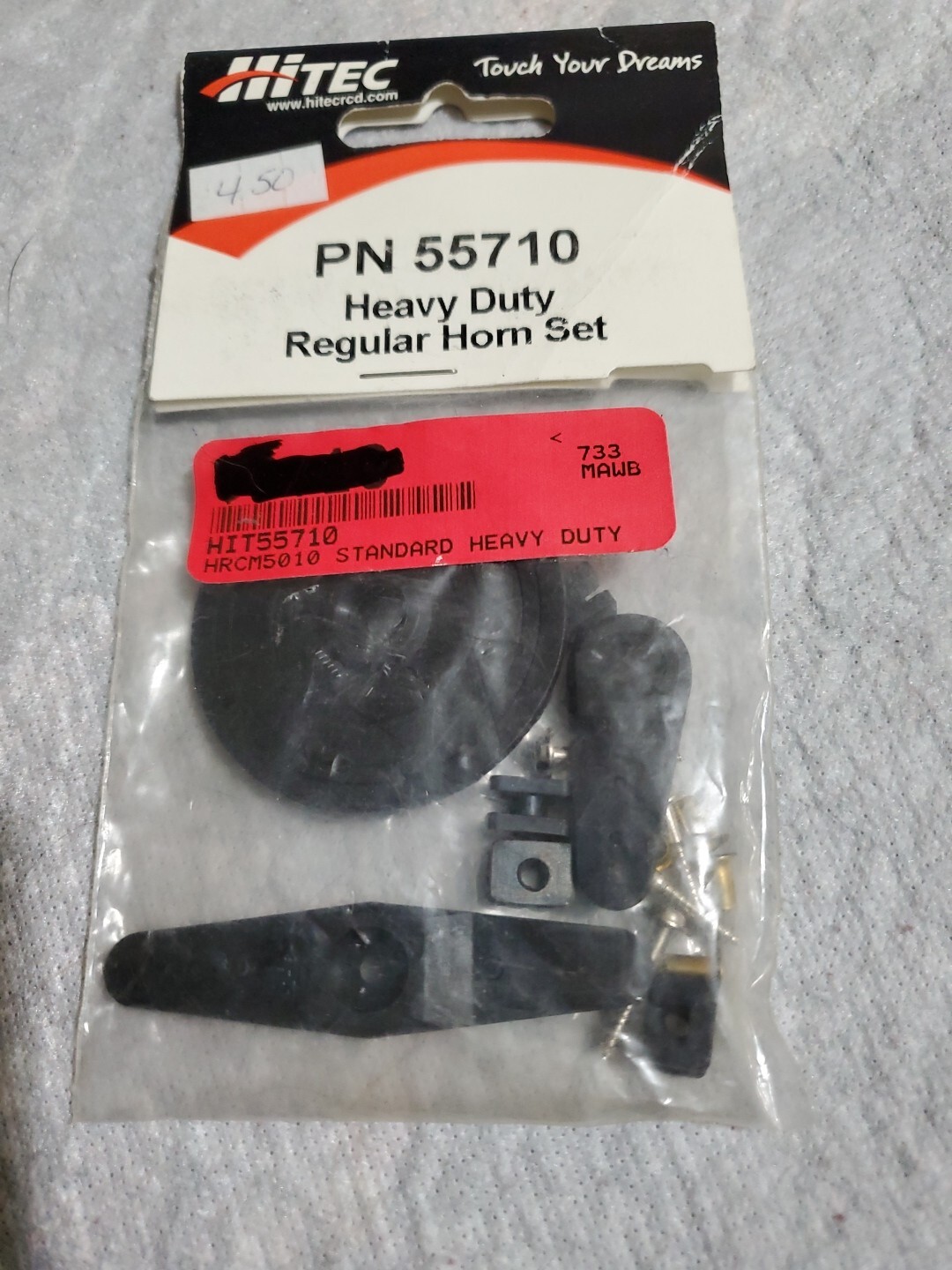 HiTec PN 55710 Heavy Duty Regular Servo Horn Set HRC55710