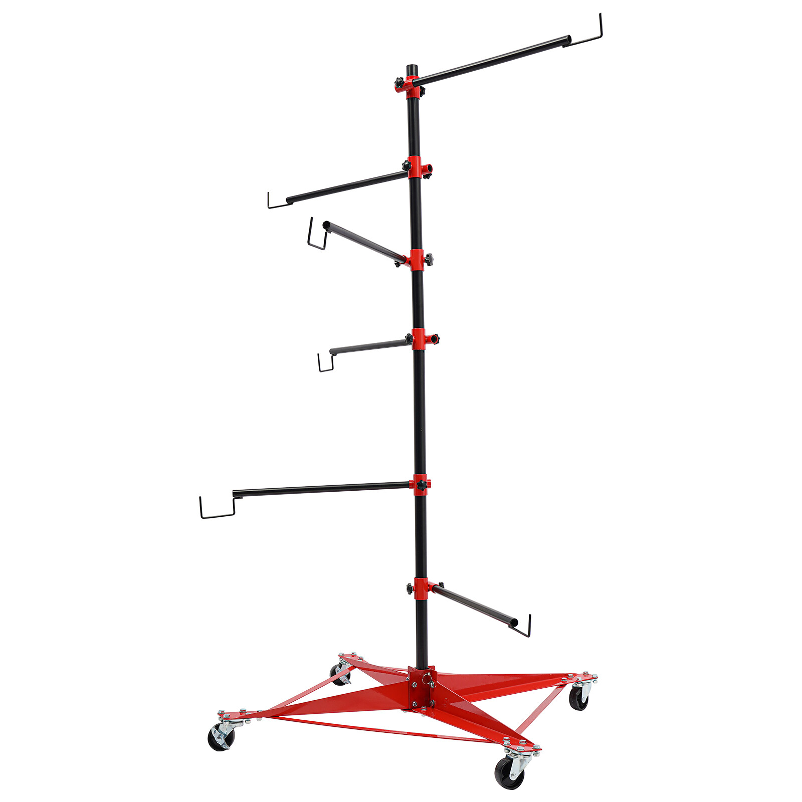 Auto Body Door Fender Center Post Hang Paint Stand Adjustable Panel Tree Holder