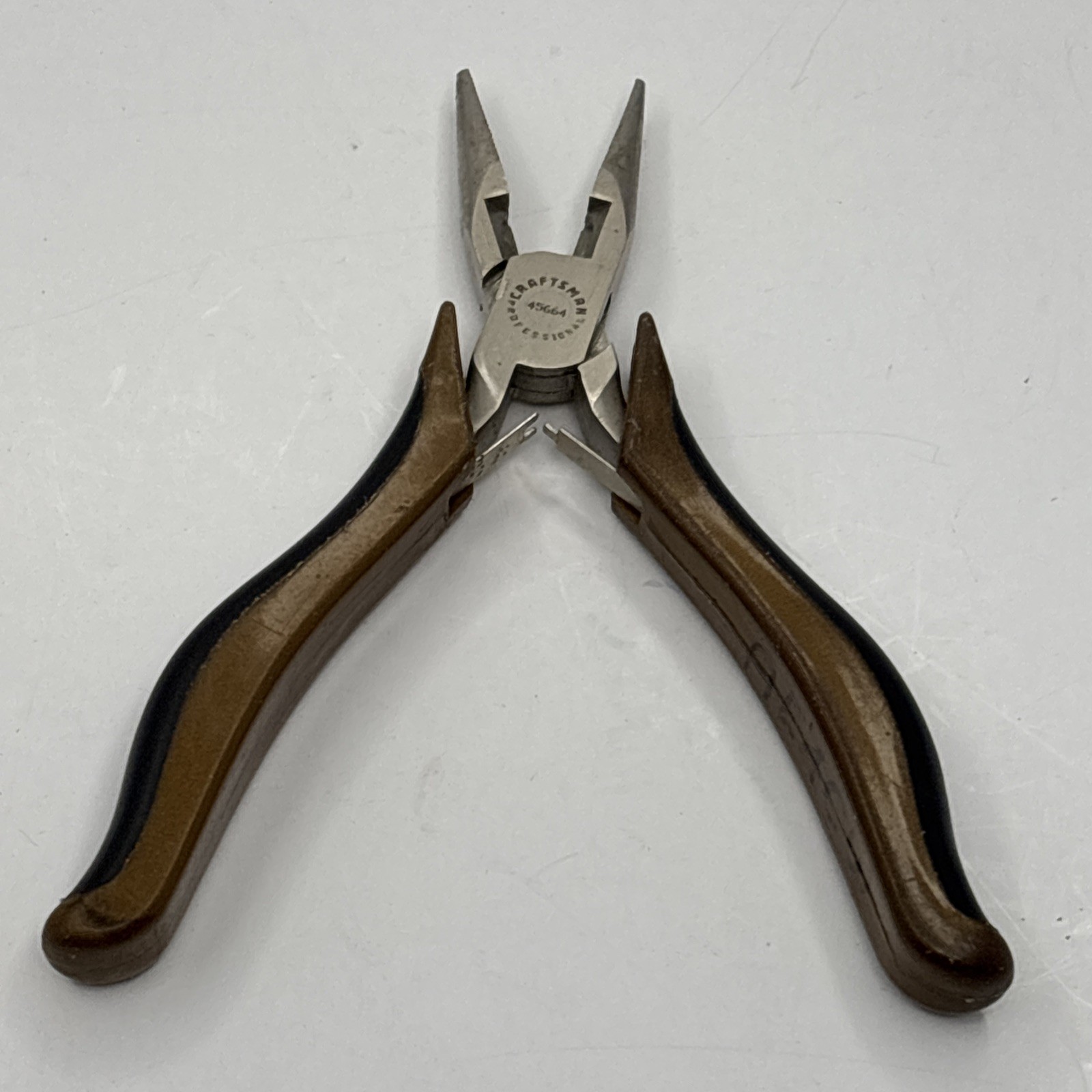 Craftsman Professional 5" Needle Nose Precision Pliers  45664 black/gold