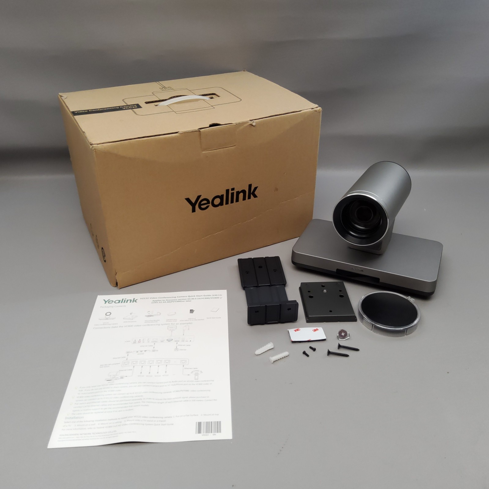 Genuine Yealink  VCC22 Video Conferencing Camera   New Open Box