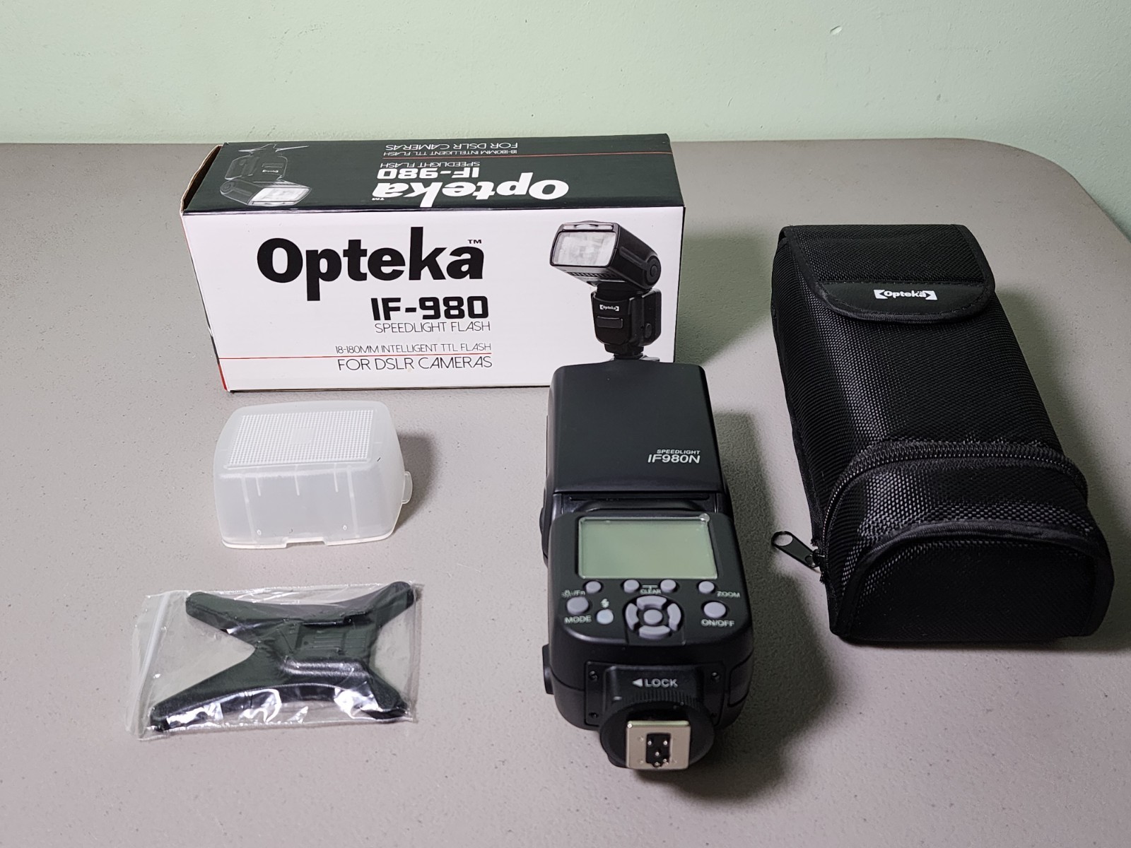 Opteka Speed Light Flash IF980N for Nikon DSLR Cameras
