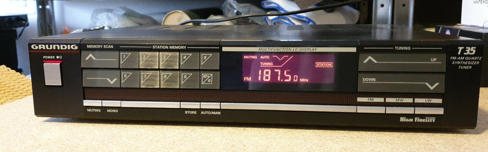 Grundig T 35 T35 FM Stereo Tuner
