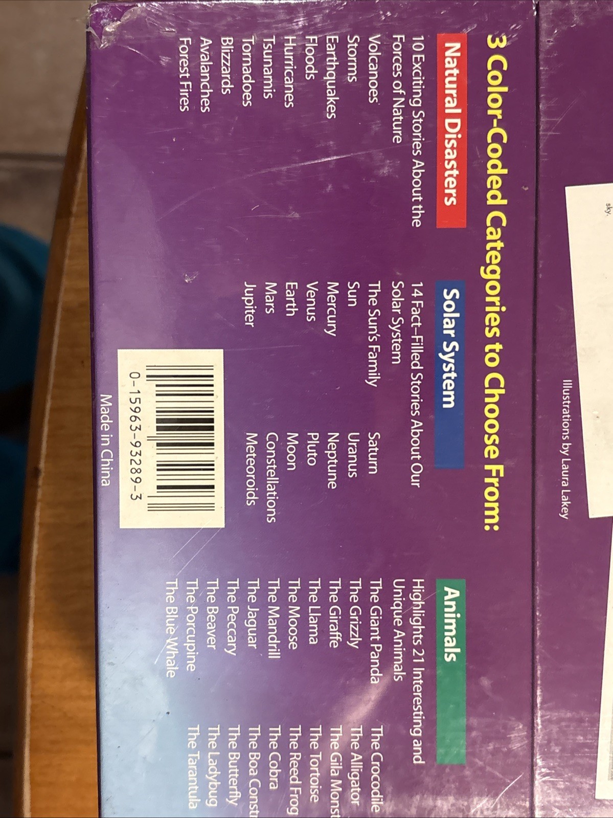 New Sealed Education Tools Skill Based Story Cards Science Animal Solar System