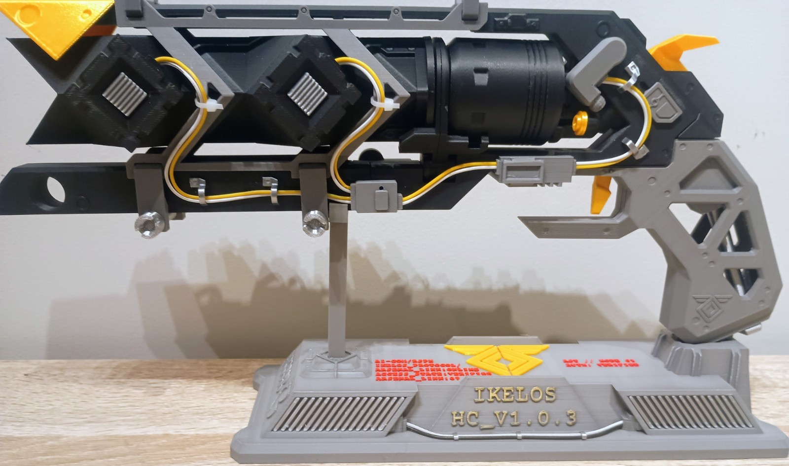 Destiny 2 IKELOS Hand Cannon Replica Prop with Custom Display Stand