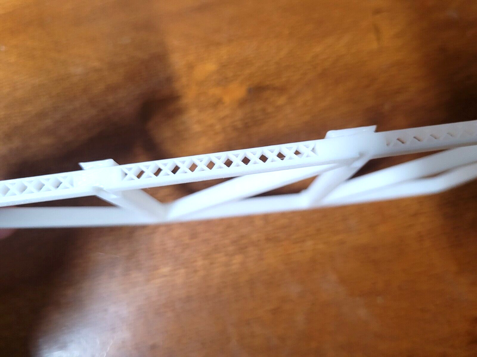 3D Printed 145 foot Double Track Arched Truss Bridge. S Scale