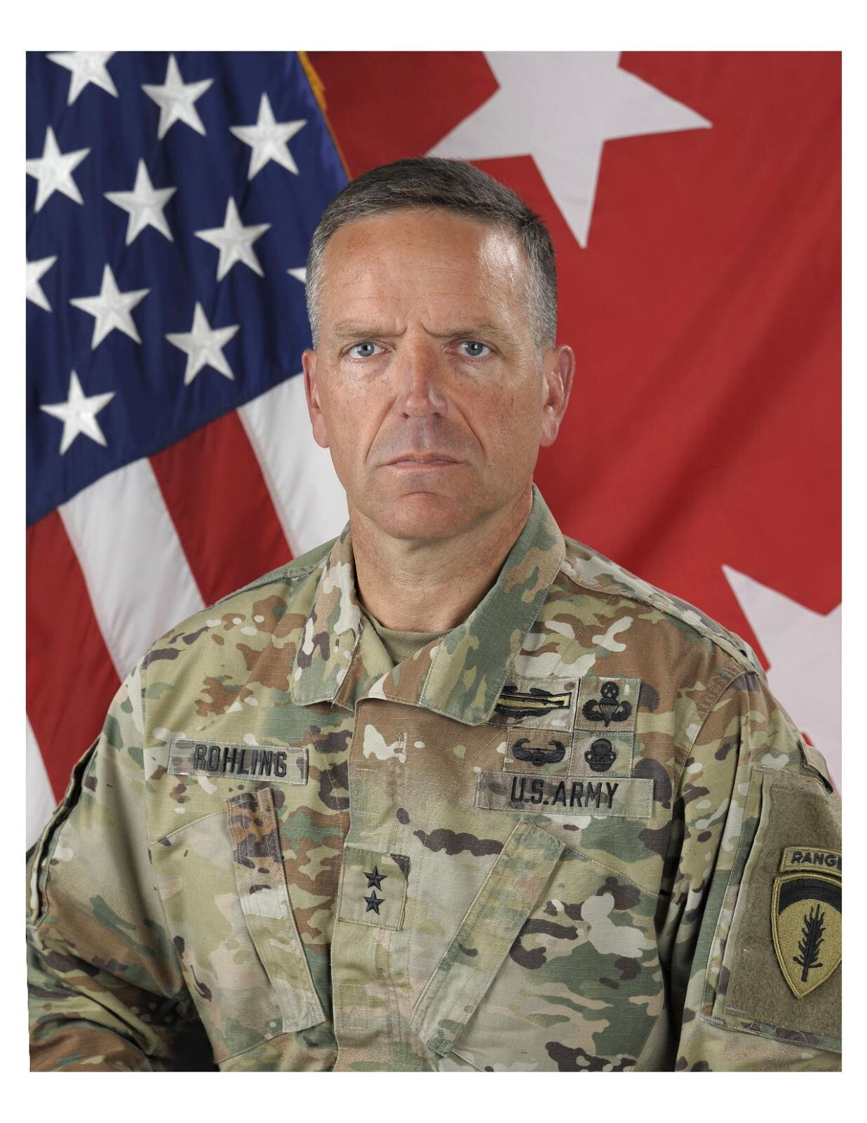 United States Army General Andrew M. Rohling 8x10 Photo #2 On 8.5" x 11"