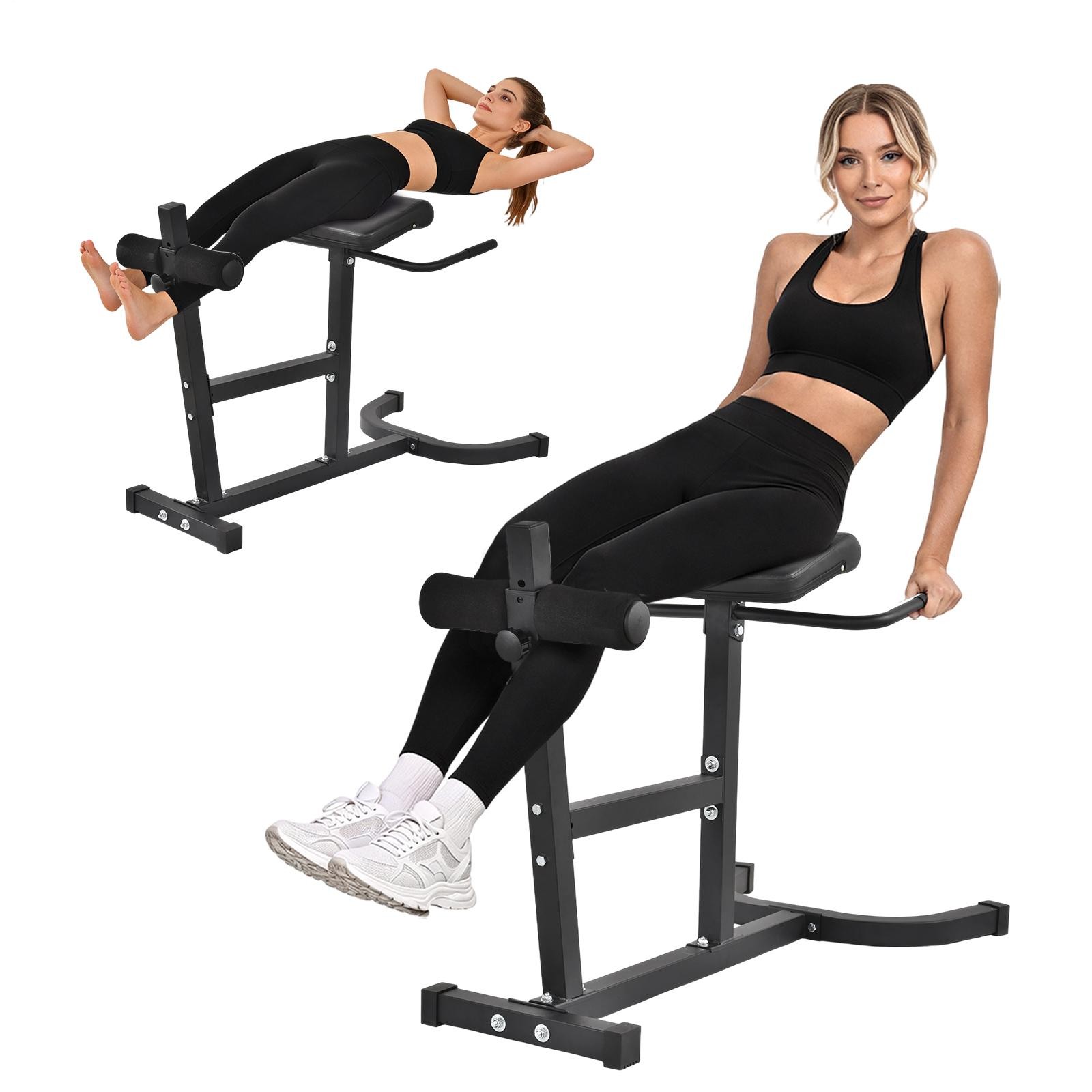 Roman Chair Hyper Extension Bench Marcy Ab Abdominal Exercise Adjustable