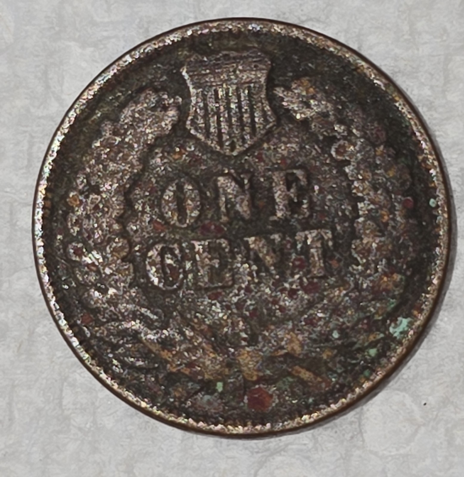 1898 P Indian Head Penny Cent Ungraded Circulated Uncertified