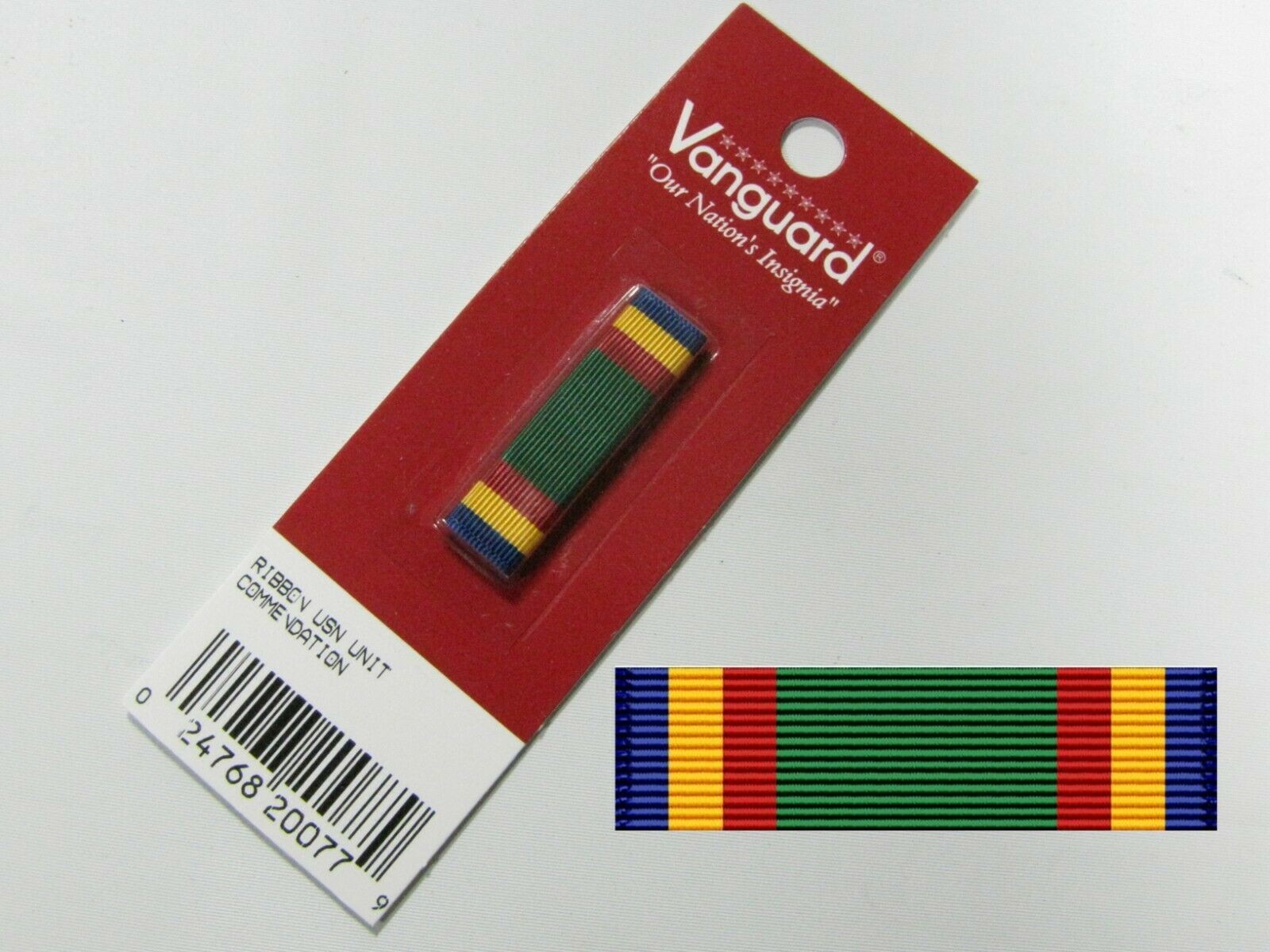 Authentic USN Military Full Size Navy Unit Commendation Medal *Ribbon Only* 1H1
