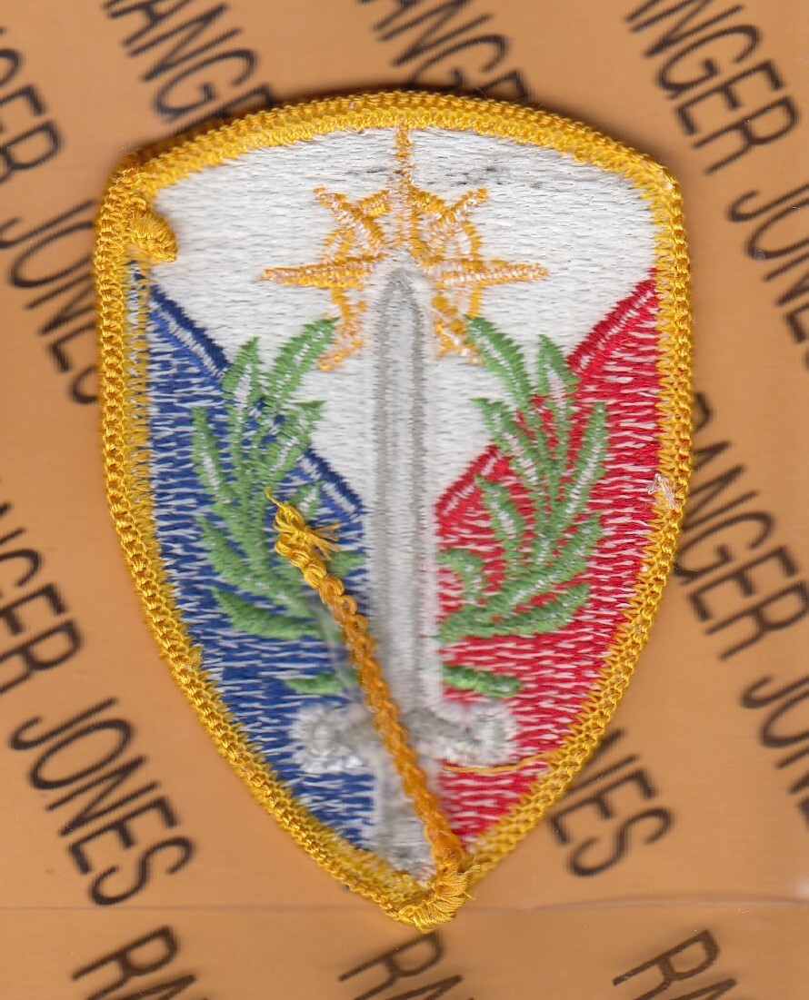 US Army 408th Support Brigade 3.25 uniform patch m/e