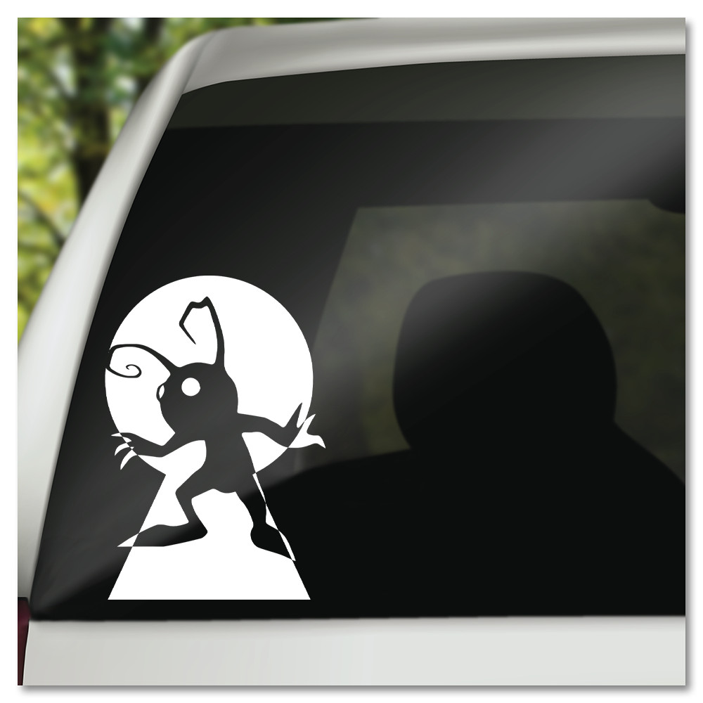 4" Video Game Kingdom Hearts Heartless in Keyhole Vinyl Decal Sticker