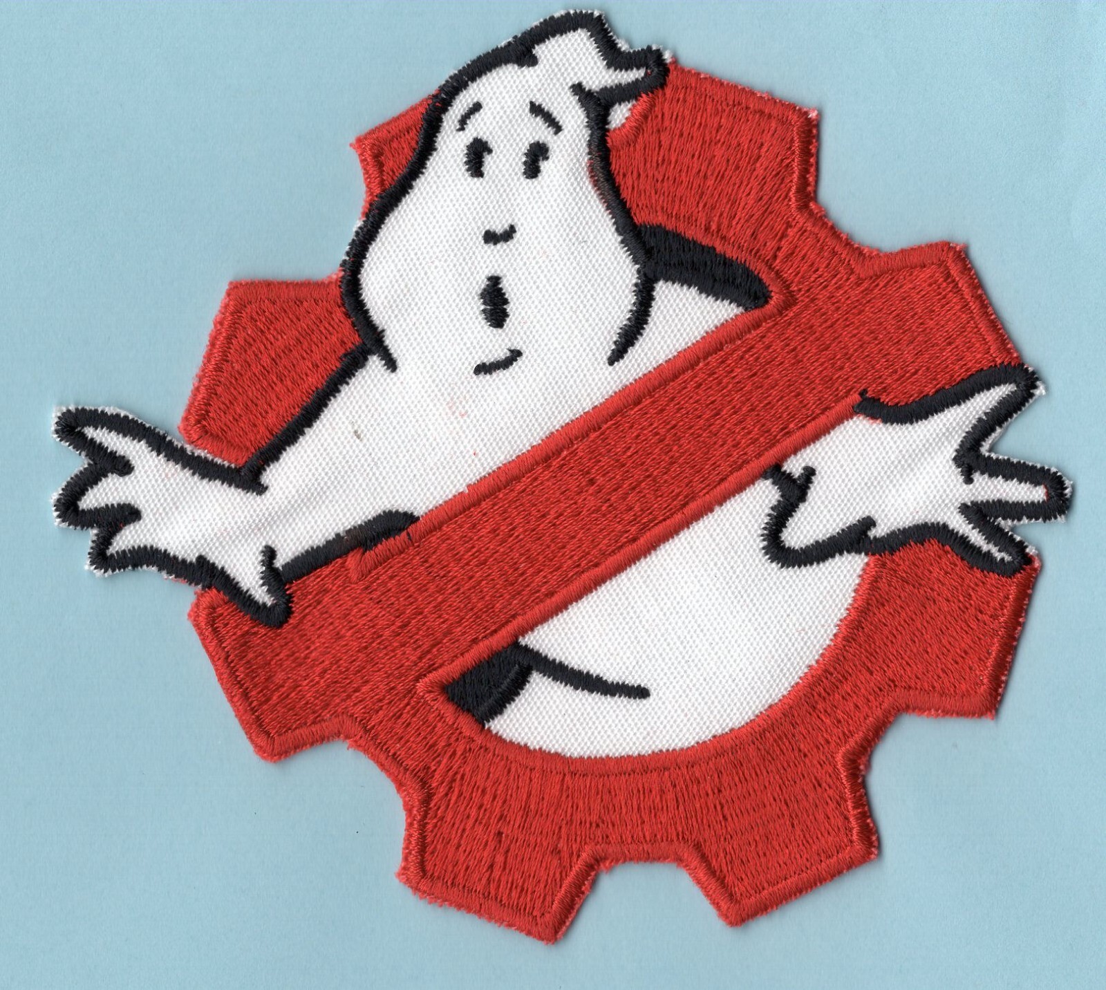 Ghostbusters Zeddemore Engineering F.E. No Ghost Embroidered Patch w/hook back