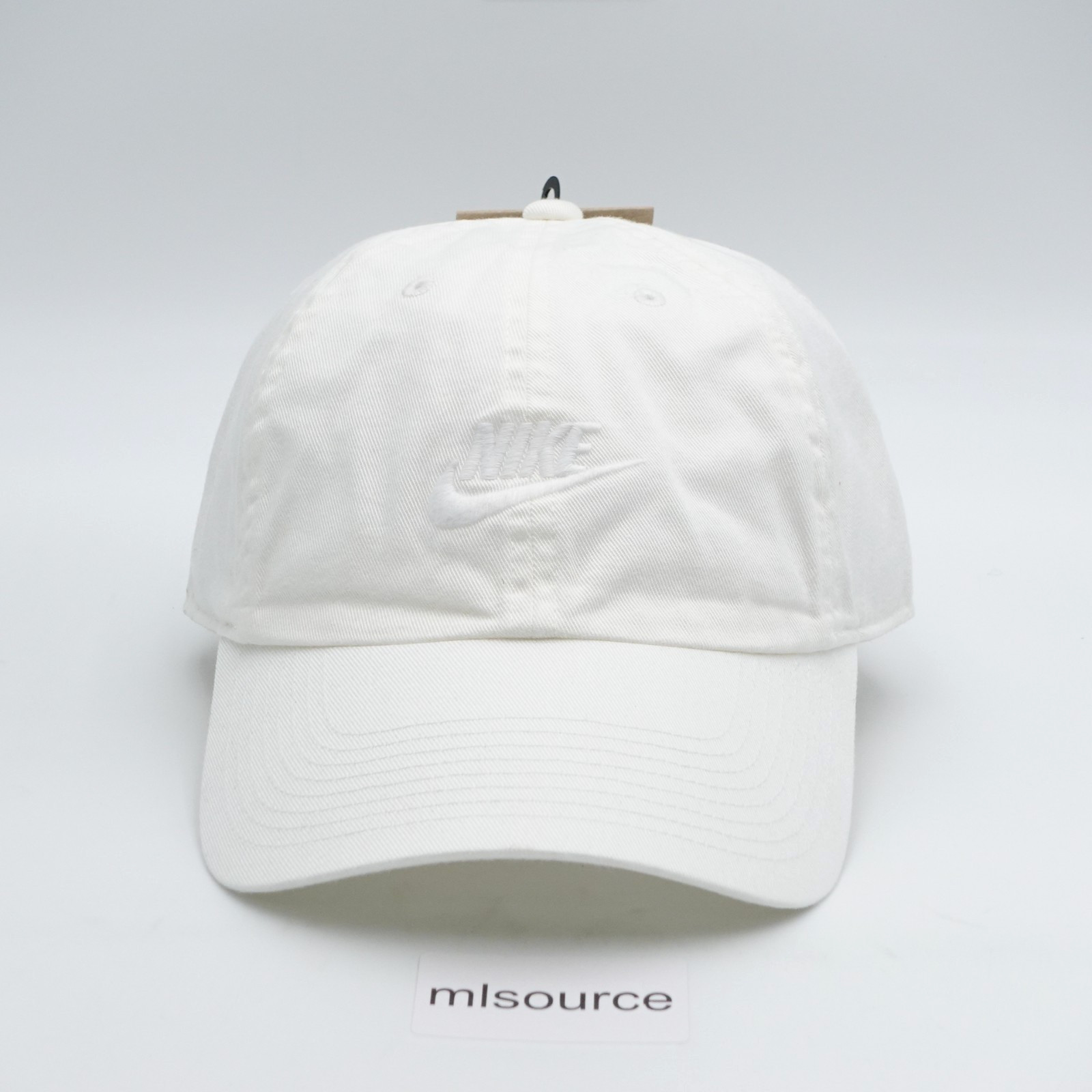 Nike Club Unstructured Futura Wash Cap Hat Unisex Adult Size M/L FB5368-133 Sail