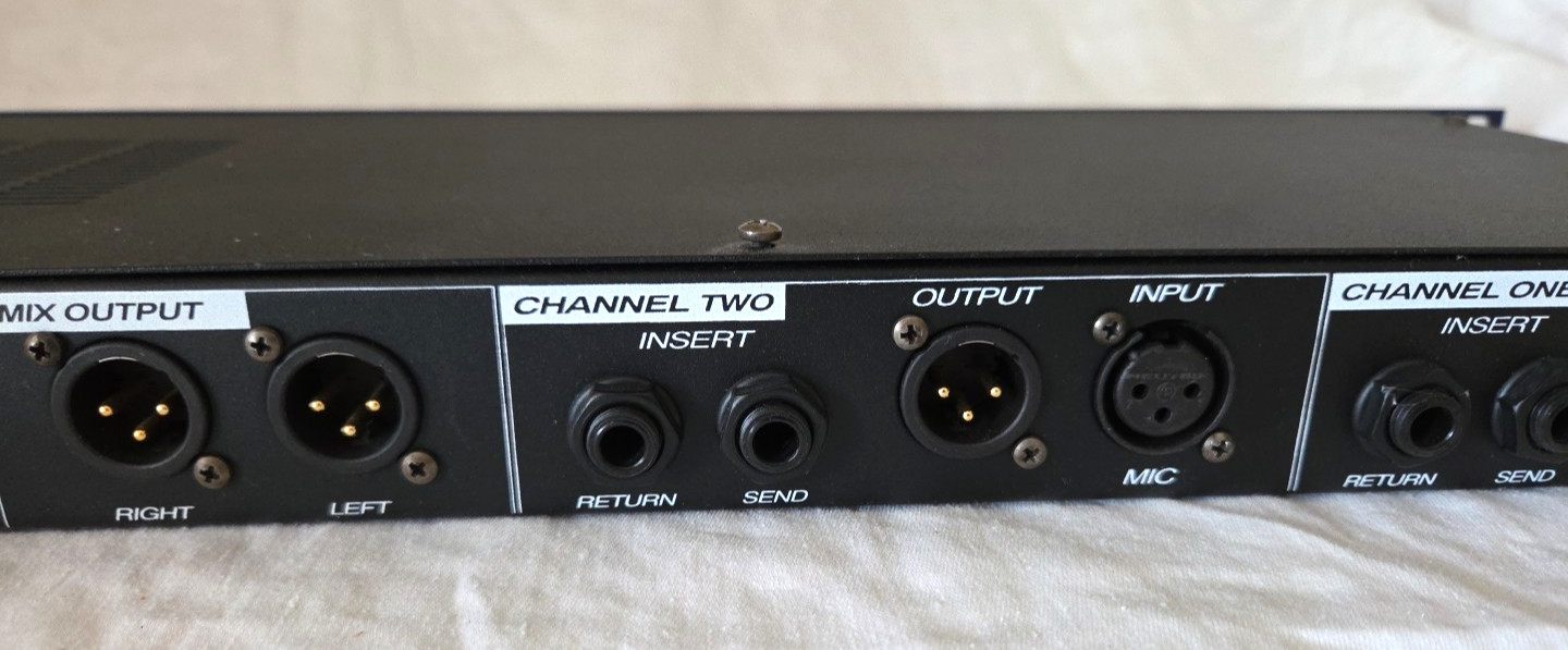 Presonus MP20 Two Channel Microphone Preamp USA - Rack Mount - Tested & Working