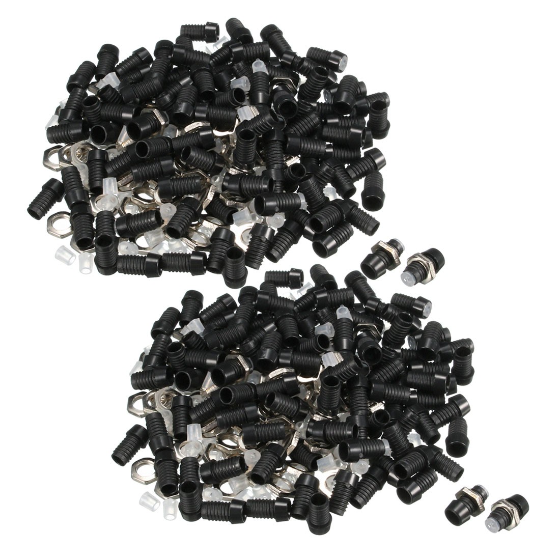 200pcs 3mm LED Lamp Holder Light Bulb Socket for Light-emitting Diode Lighting