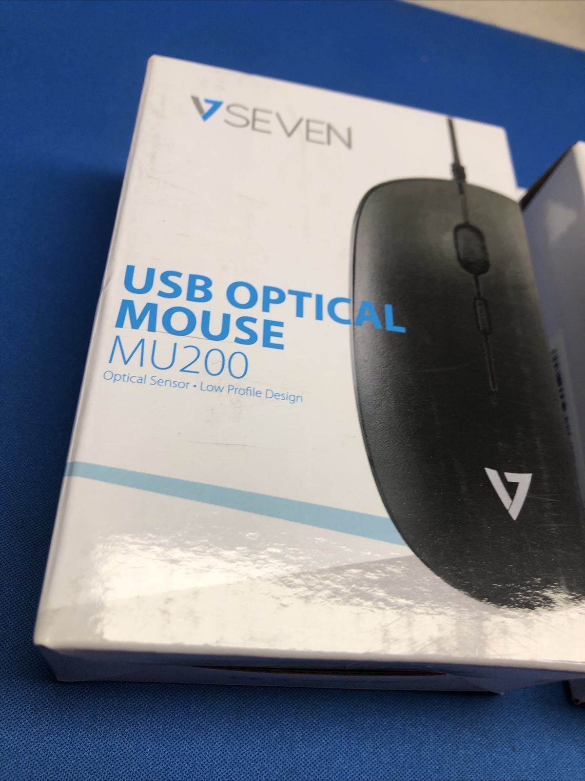 NEW Seven USB OPTICAL MOUSE MU200 / 5VDC-20MA