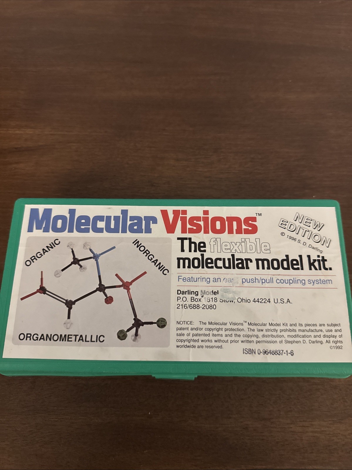 molecular visions organic model kit