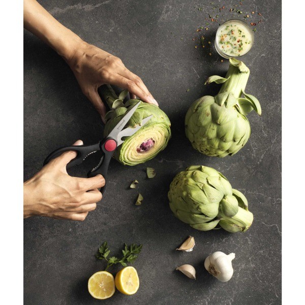 Ready Utility Kitchen Shears: Stainless Steel & Plastic, Hand Wash