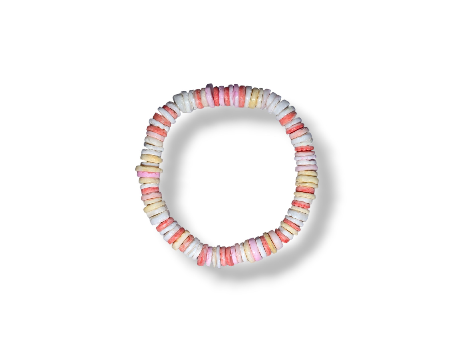 Natural Pink Shell Bracelet