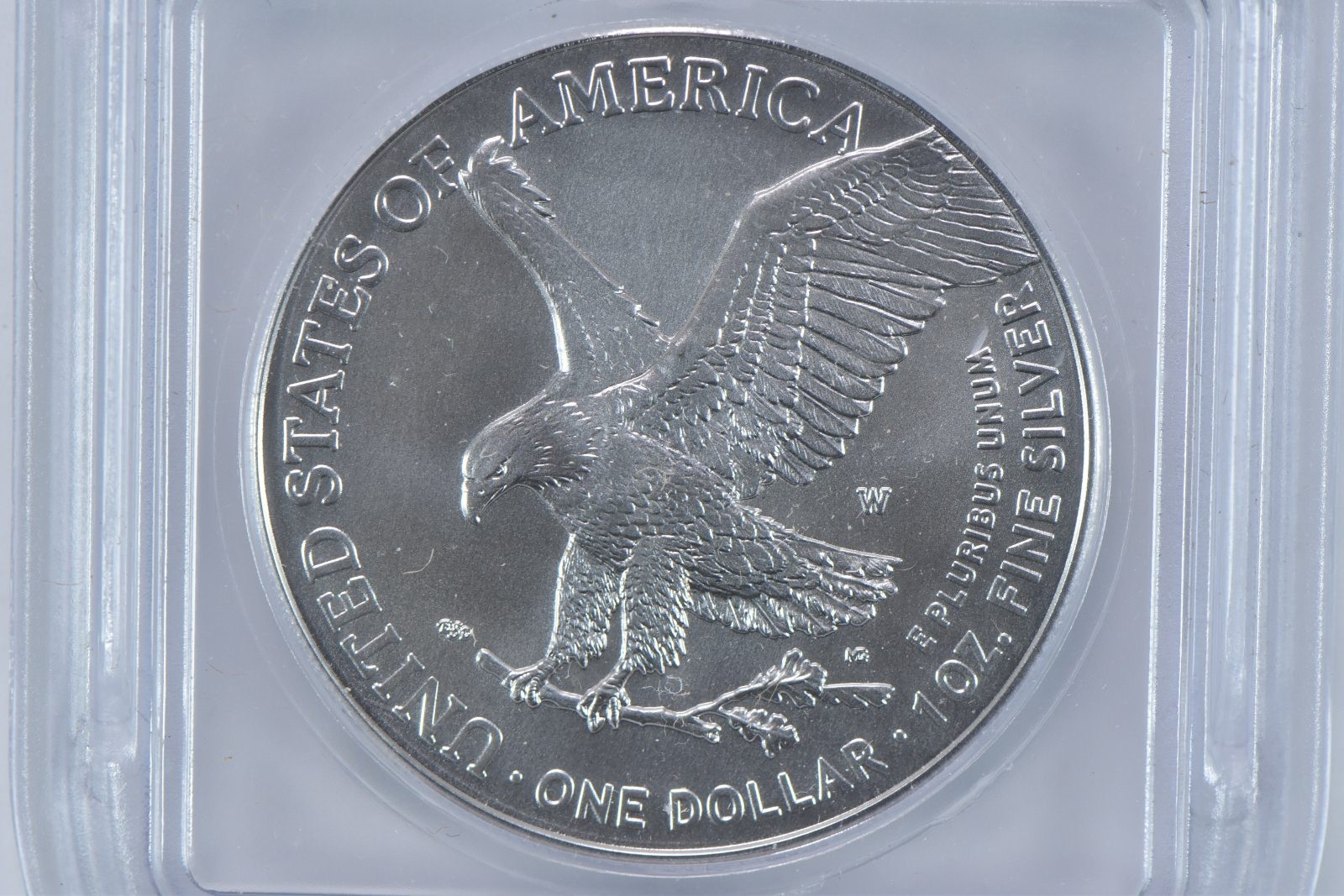 2023-W Burnished Silver Eagle MS70 ICG