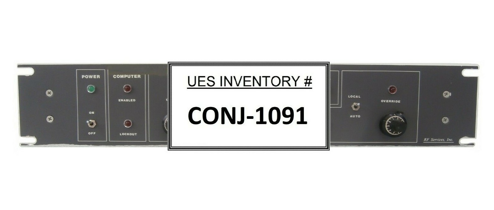 RF Services 27-00040-00 RF Matching Network Controller Novellus Working Surplus