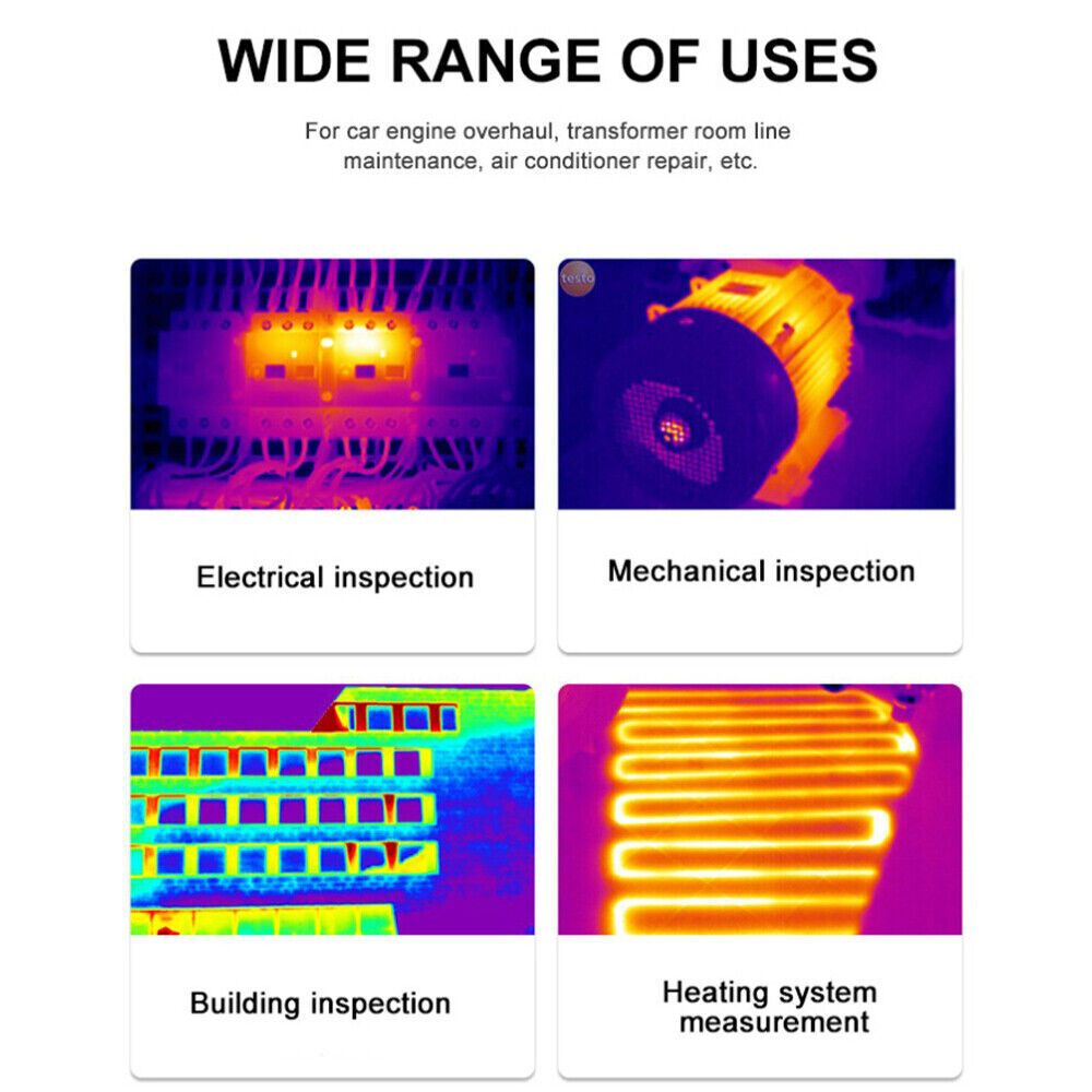 Hot Infrared Thermal Imager Camera Temperature Detector -10 to 400C PC Software