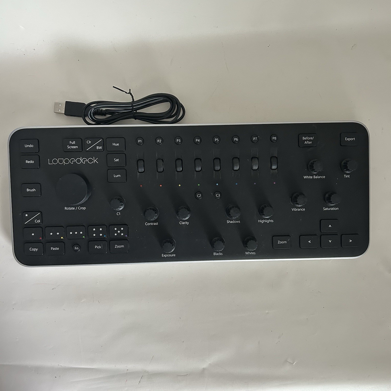 Loupedeck Photo Editing Console LD-1 Lightroom Keyboard USB Control