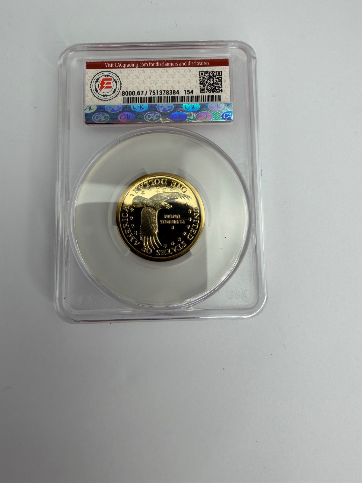 2002-S Sacagawea Native American Dollar $1 CAC PR67DCAM Proof