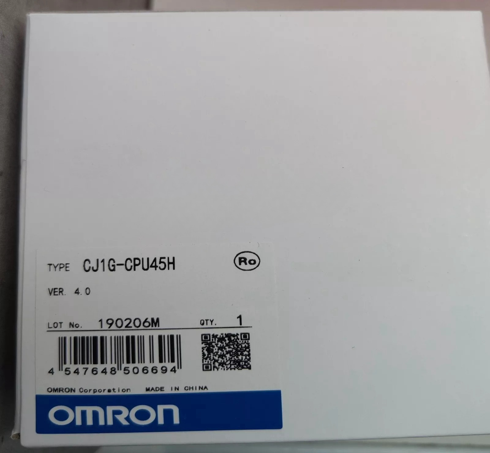 For Omron CJ1G-CPU45H CJ1GCPU45H Module PLC New