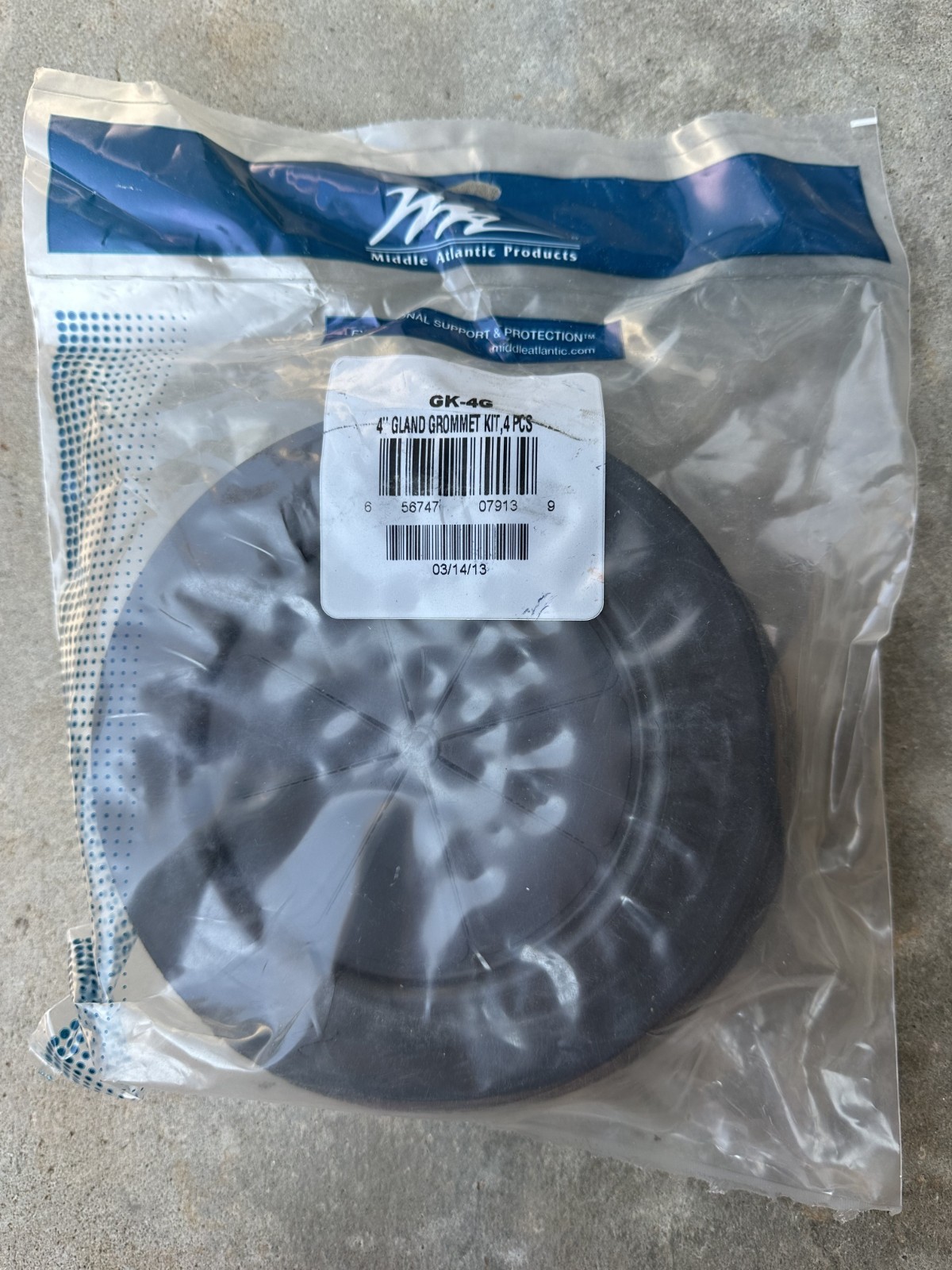 GK-4G 4" Gland Grommet Kit, 4pcs