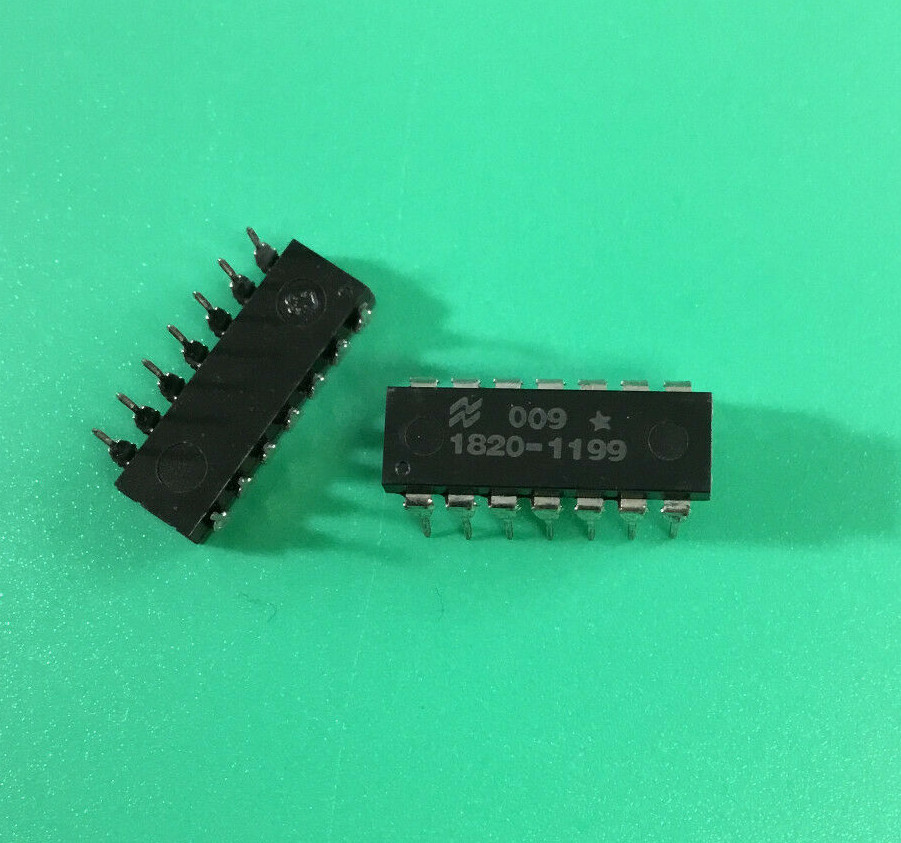 (1PC) NATIONAL1820-1199 DIGITAL MICROCIRCUIT 14-DIP